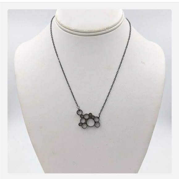 June Shin Oxidized Bubble Necklace, Sterling Silver - Picture 4 of 13